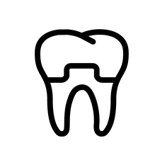 Service image for Pediatric Silver and Tooth Color Crowns